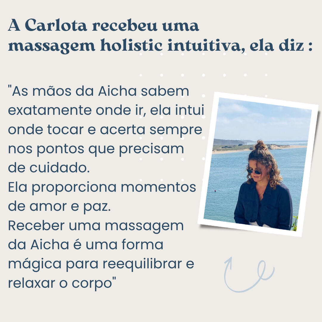 Holistic massage therapy in São Luís, Portugal